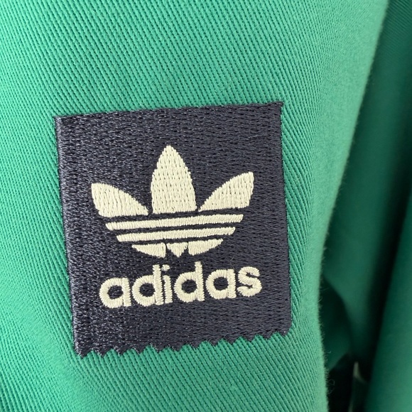 adidas Navy and Teal Striped Track Jacket - Picture 6 of 12